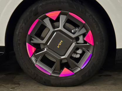 Rim Logo Overlay Decal Set | Fits Kia Carnival MY25-26 Wheel Rims + Centre Cap