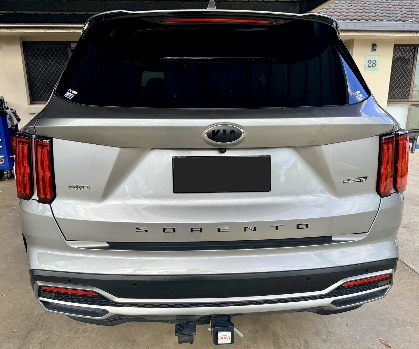 Badge Overlay Decal Set | Fits Kia Sorento MY21 (MQ4) | Front + Rear + Sorento + Steering Wheel