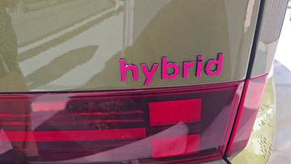 Badge Decal Overlay Set | Fits Hyundai Santa Fe MY25-26 | Front + Rear + Santa Fe + Hybrid (Optional)